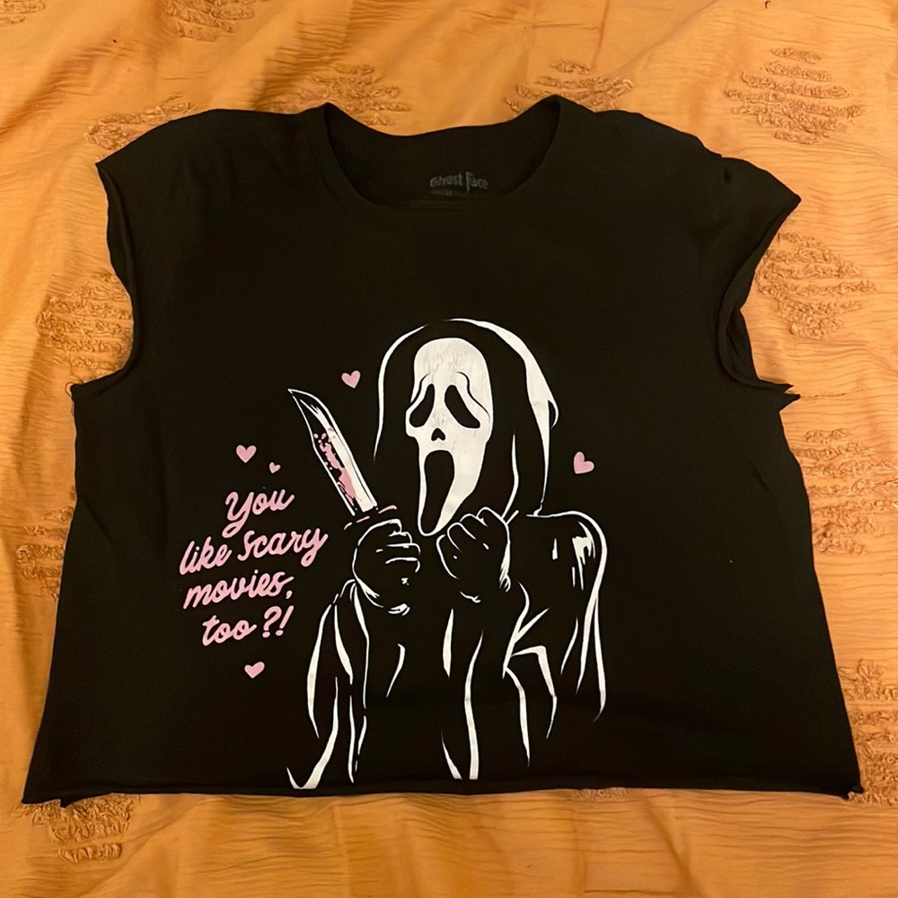 Cropped Horror Tee
